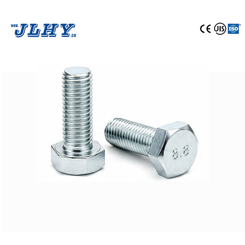 Hex Bolts Metric Thread Carbon Steel Zinc Plated