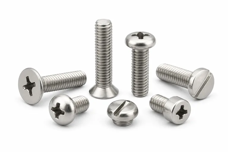 Stainless Steel A2/A4 Machine Screws for Industrial Procurement